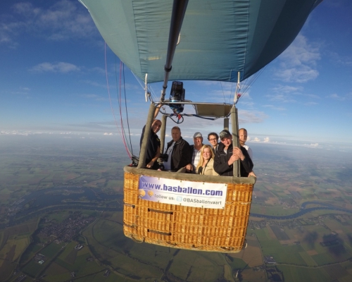 Prive ballonvaart uit Haren Noord Brabant